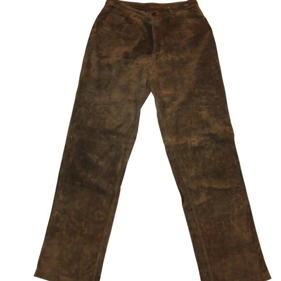 Brandon Thomas Women's Suede Pants Size 8 – Sleek, Stylish, and Comfortable Fit - Picture 1 of 6